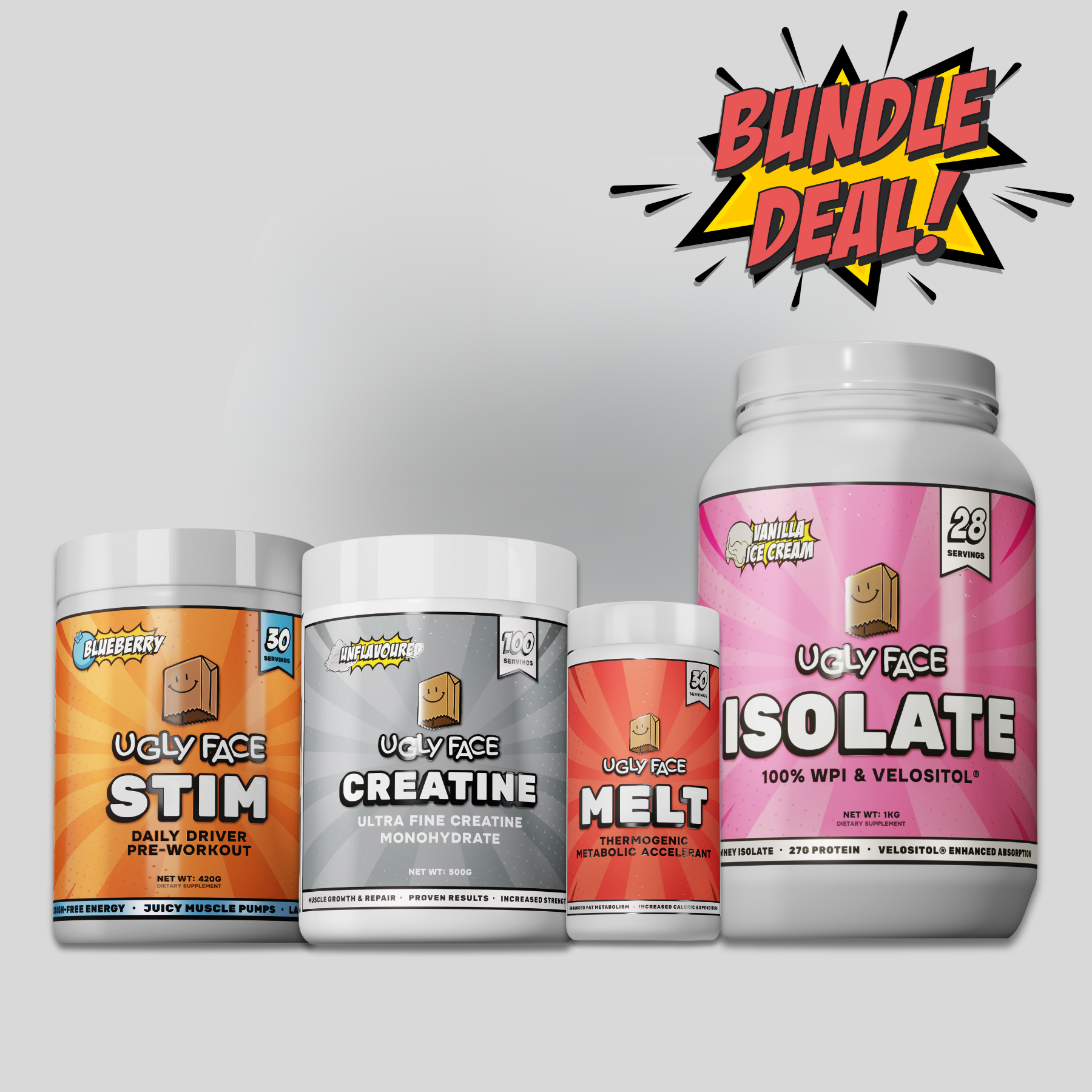 UGLYFACE® SHRED STACK PRO