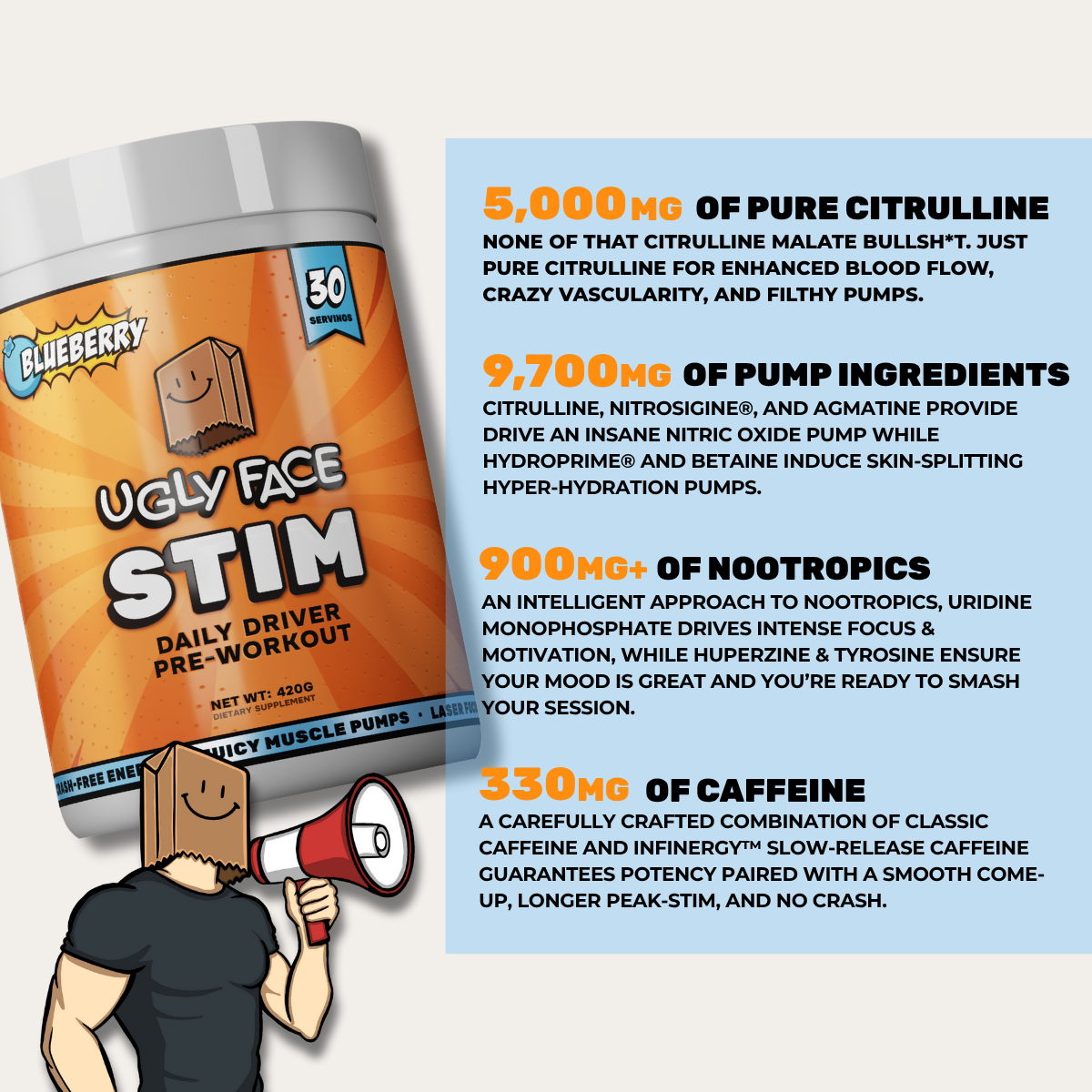 UGLYFACE® STIM