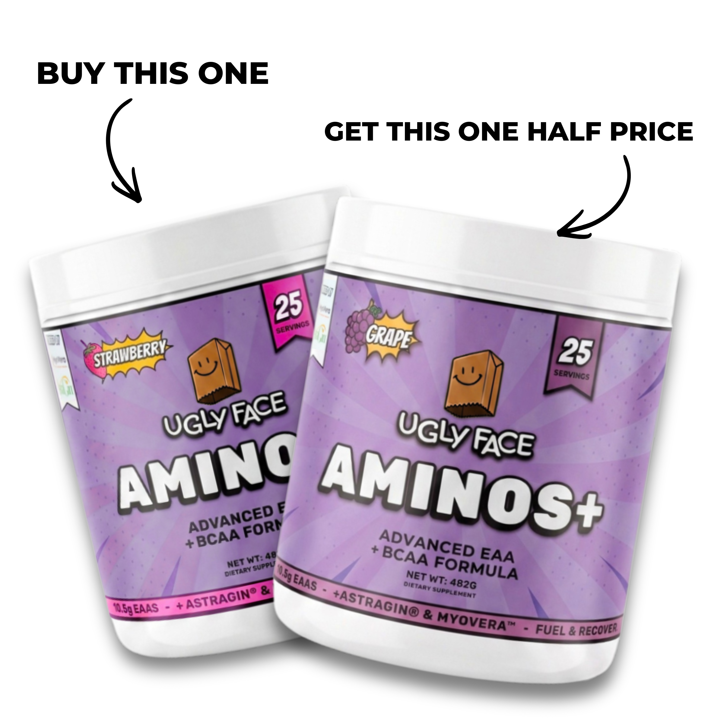 AMINOS+ BOGO 1/2 PRICE